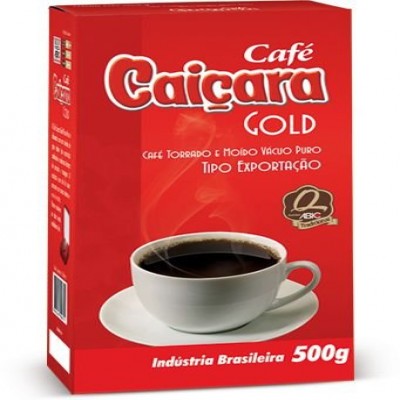 CAFÉ CAIÇARA GOLD TIPO EXPORTAÇÃO A VÁCUO 500 G