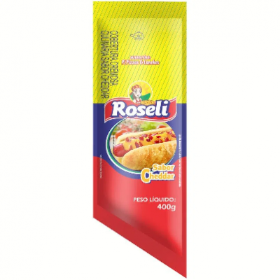 REQUEIJÃO ROSELI CHEDDAR CREMOSO 400G