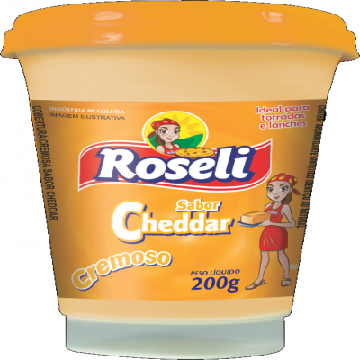 REQUEIJÃO ROSELI CHEDDAR 200G