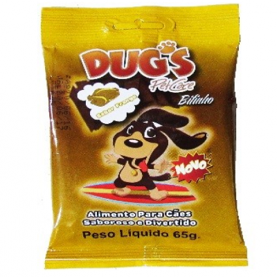 BIFINHO DUGS SNACK DOG FRANGO 65 GRAMAS