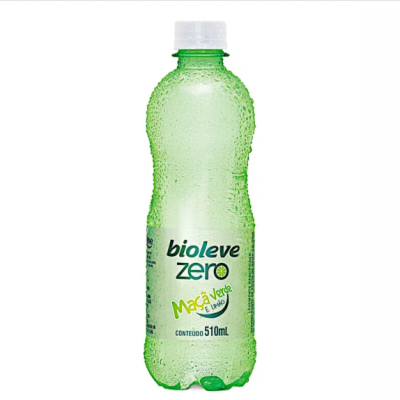 REFRIGERANTE BIOLEVE ZERO MAÇÃ VERDE E LIMÃO 510ML