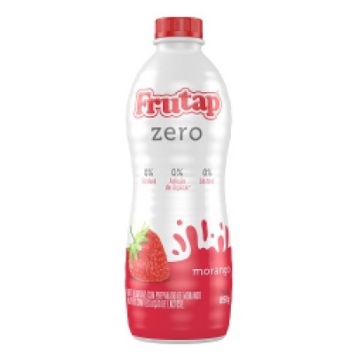 IOGURTE FRUTAP ZERO LACTOSE MORANGO 850 G