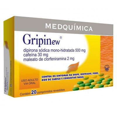 GRIPINEW 20 COMPRIMIDOS