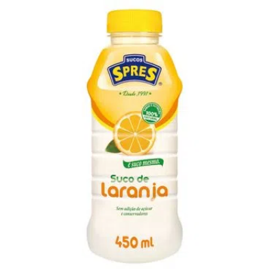 SUCOS SPRES LARANJA 450ML