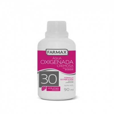 ÁGUA OXIGENADA FARMAX 30 VOLUMES 90ML