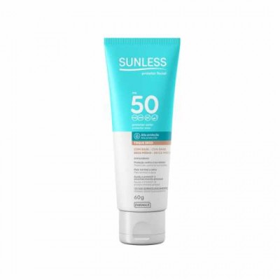 PROTETOR SOLAR SUNLESS BEGE MÉDIO FPS50 60G