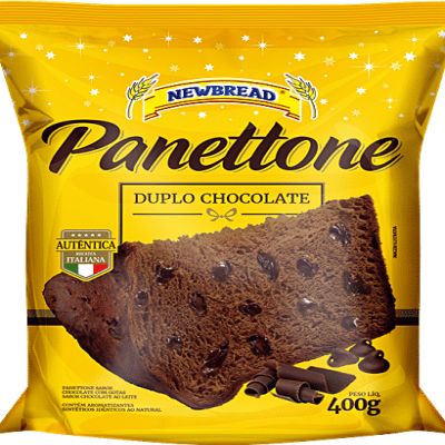 PANETONE NEWBREAD DUPLO CHOCOLATE 400G