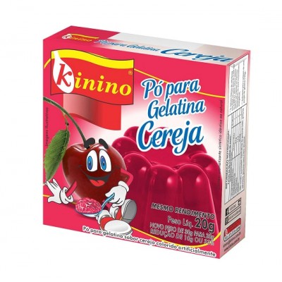 GELATINA KININO CEREJA 20 GRAMAS