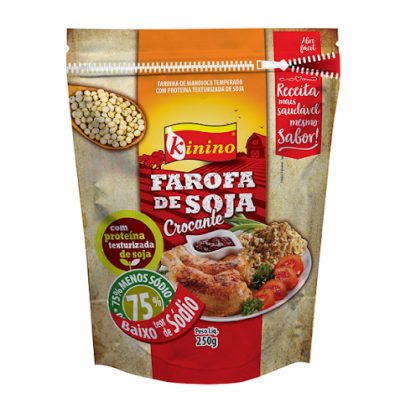 FAROFA KININO SOJA 250G