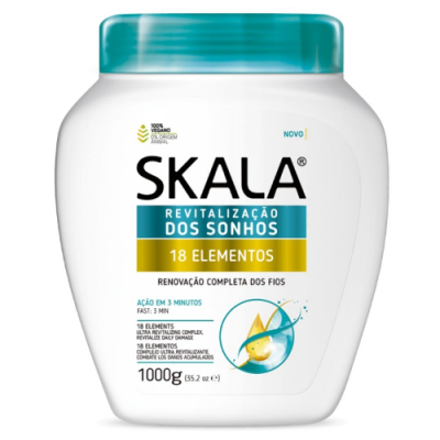 CREME DE TRATAMENTO SKALA 18 ELEMENTOS+ARGININA 1KG