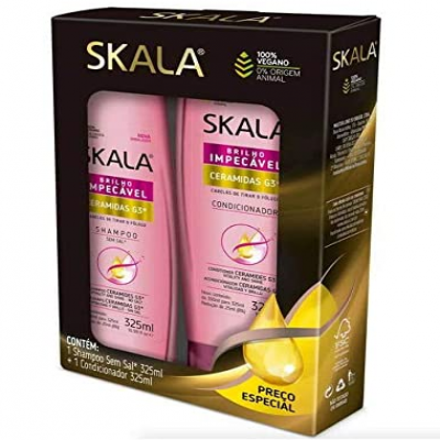 KIT SHAMPOO + CONDICIONADOR SKALA CERAMIDAS G3 325ML