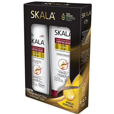 KIT SKALA 12 EM 1 SHAMPOO + CONDICIONADOR 325ML