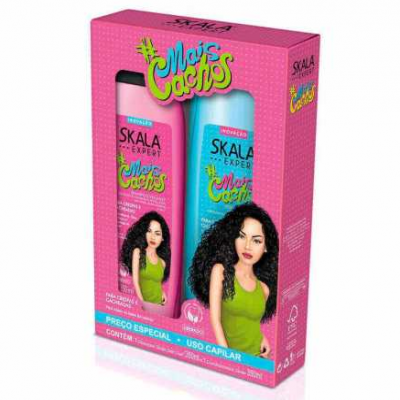 KIT SH COND SKALA 325ML MAIS CACHOS