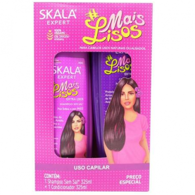 KIT SH COND SKALA 325ML MAIS LISOS