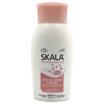 HIDRATANTE SKALA LEITE DE ARROZ E ROSAS 400ML