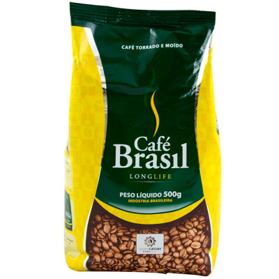 CAFÉ BRASIL LONG LIFE 500 GRAMAS