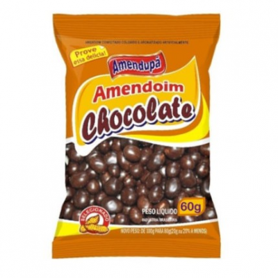 AMENDOIM AMENDUPÃ CHOCOLATE 60G