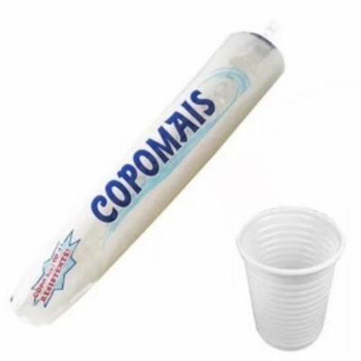 COPO DESCARTÁVEL COPOMAIS 180ML 100 UNIDADES