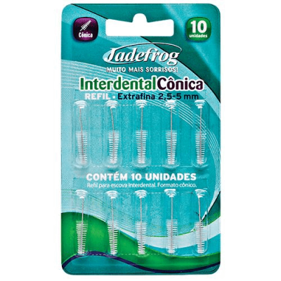 REFIL INTERDENTAL JADE FROG CONICO FINO