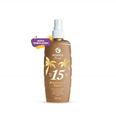 ANASOL ÓLEO BRONZEADOR FPS15 125ML