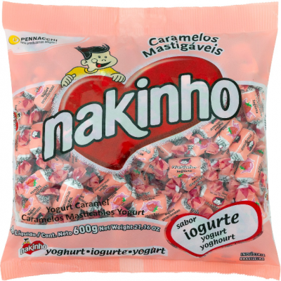 BALA NAKINHO IOGURTE 600G