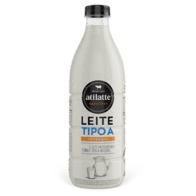 LEITE INTEGRAL ATILATTE TIPO A 1 L