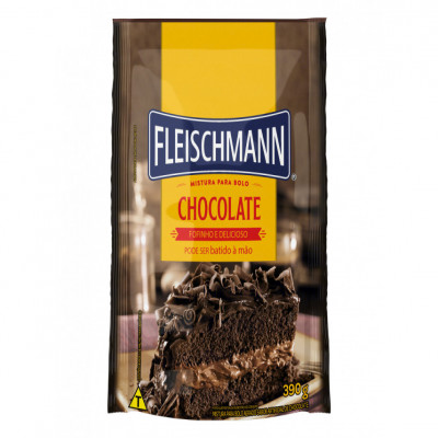 MISTURA PARA BOLO FLEISCHMANN CHOCOLATE 390 G