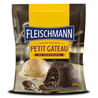 MISTURA PARA BOLO FLEISCHMANN PETIT GATEAU 350G