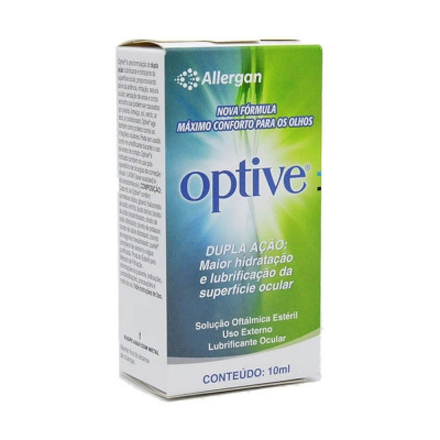 OPTIVE SOLUÇÃO OFTÁLMICA ESTÉRIL 10%  ALLERGAN