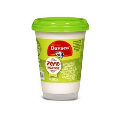 REQUEIJÃO ZERO LACTOSE DAVACA 200 GRAMAS