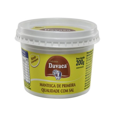 MANTEIGA DA VACA C/ SAL 200G