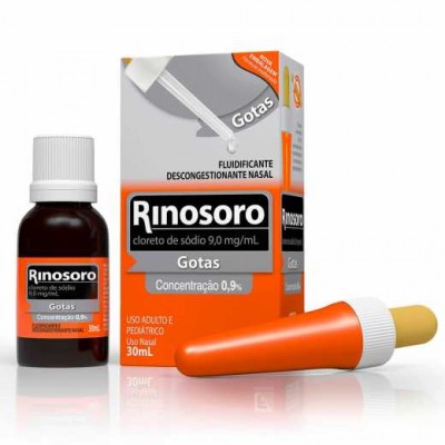 RINOSORO 0,9% GOTAS MANTECORP 30ML