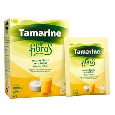 TAMARINE FIBRAS SEM SABOR 10 SACHÊS 5,7G