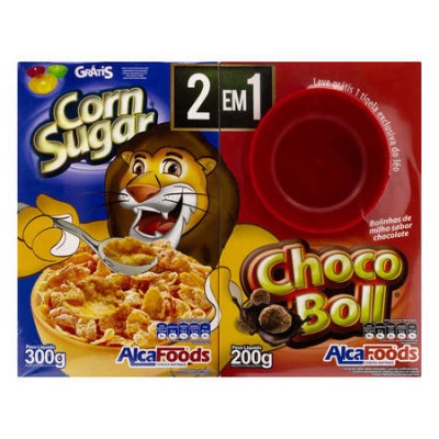 KIT ALCAFOODS CHOCBOLL+CORN SUGAR+ TIGELA
