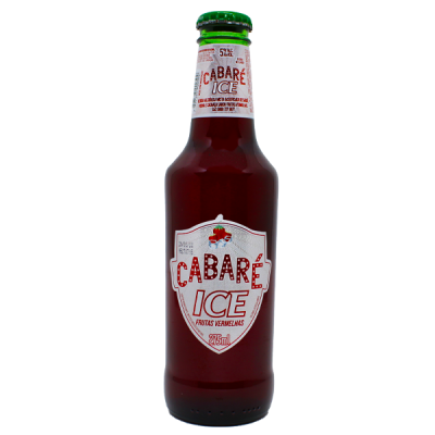 BEBIDA MISTA CABARÉ ICE FRUTAS VERMELHAS 275 ML