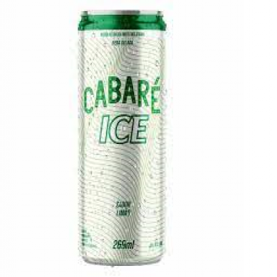 BEBIDA MISTA CABARÉ ICE LIMÃO LATA 269 ML