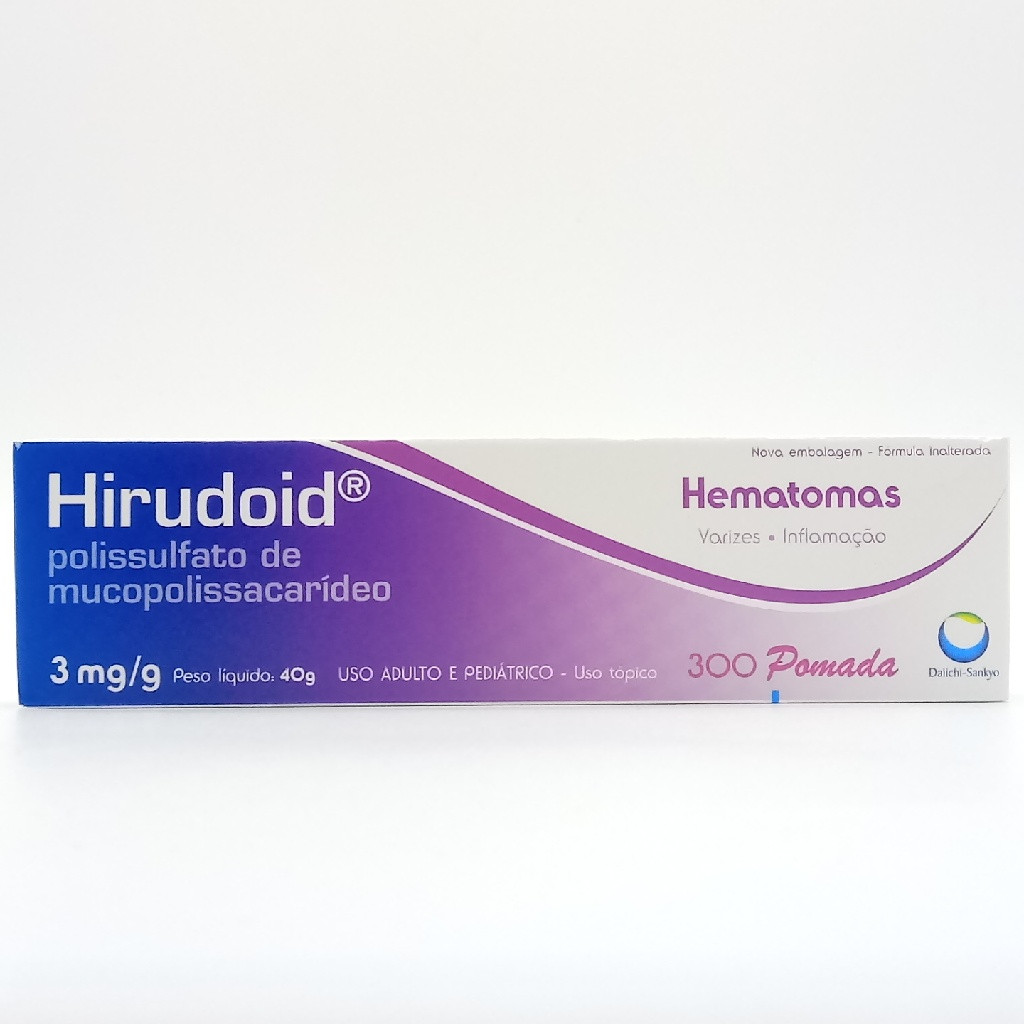 HIRUDOID 300MG POMADA 40 GRAMAS SANKYO