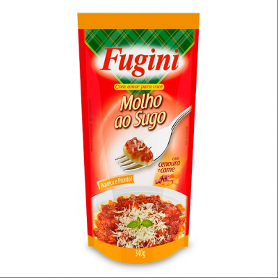 MOLHO DE TOMATE FUGINI SUGO CENOURA E CARNE 340G