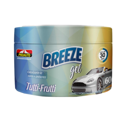 ODORIZANTE PROAUTO GEL TUTTI FRUTTI 60G