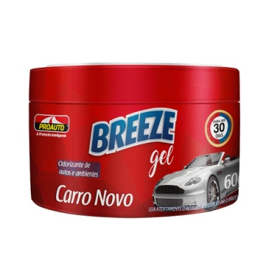 ODORIZANTE PROAUTO GEL CARRO NOVO 60G