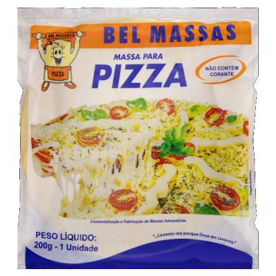 MASSA PARA PIZZA BEL MASSAS DISCO 200G