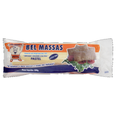 MASSA PARA PASTEL BEL MASSAS ROLO 500G