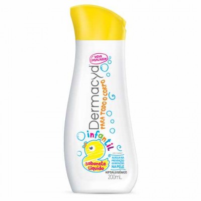 SABONETE LÍQUIDO ÍNTIMO DERMACYD INFANTIL 200ML