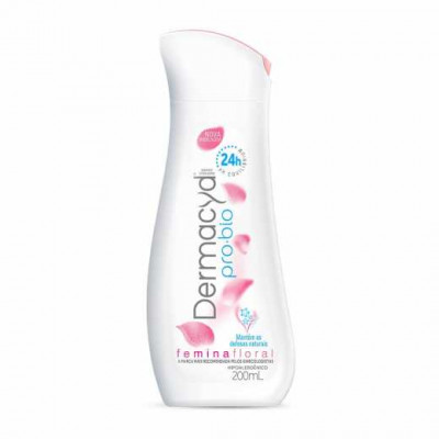 SABONETE LÍQUIDO ÍNTIMO DERMACYD FEMINA FLORAL 200ML