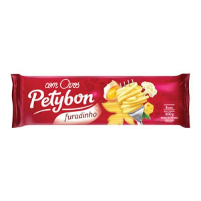 MACARRÃO C/ OVOS PETYBON FURADINHO 500G