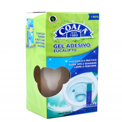 REFIL GEL ADESIVO SANITÁRIO COALA EUCALIPTO 37G