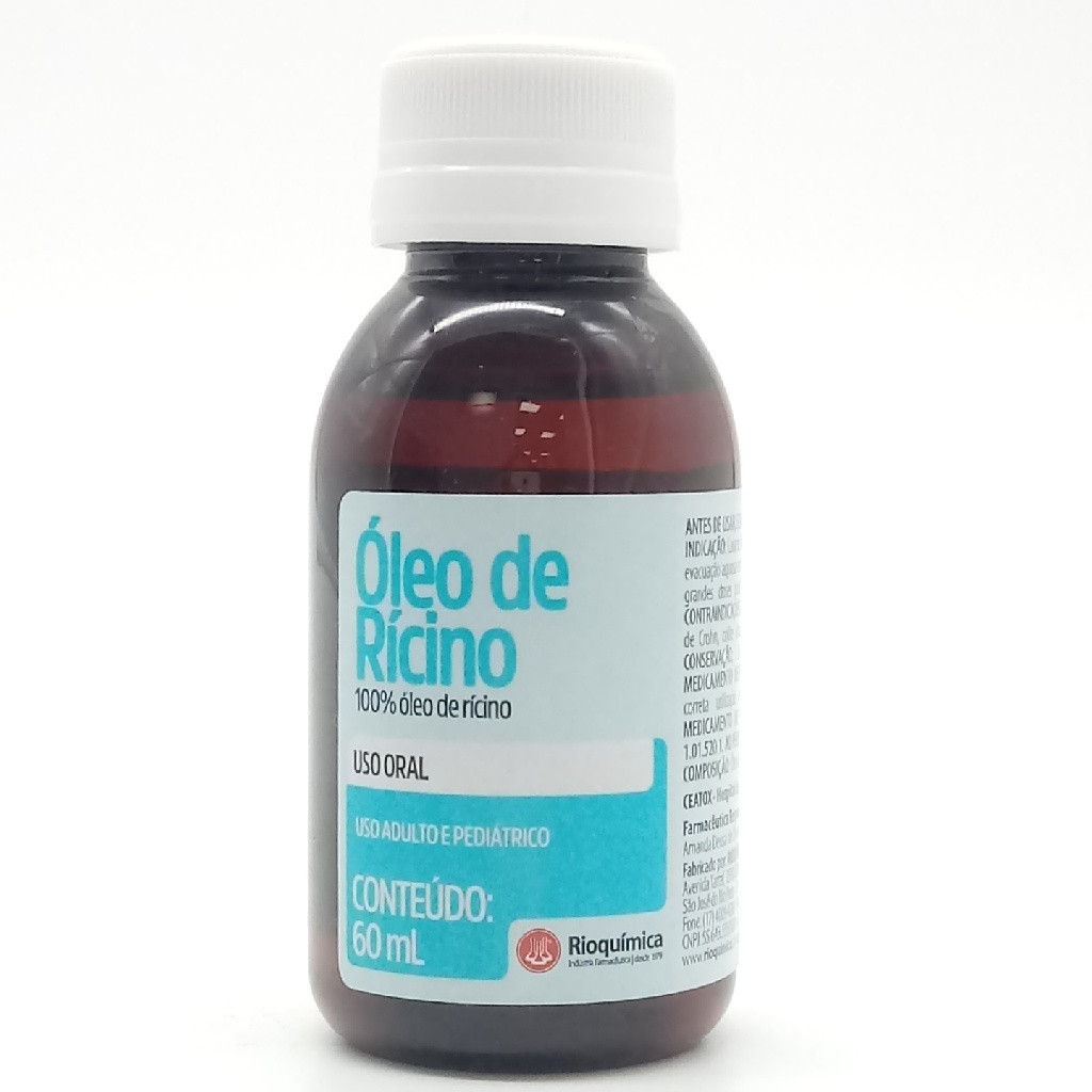 ÓLEO DE RICINO 30ML RIOQUIMICA