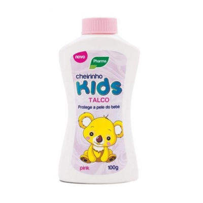 TALCO BABY KIDS PHARMA ROSA 100G
