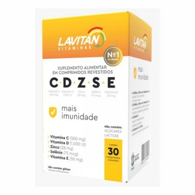 LAVITAN CDZSE MAIS IMUNIDADE 30 COMPRIMIDOS