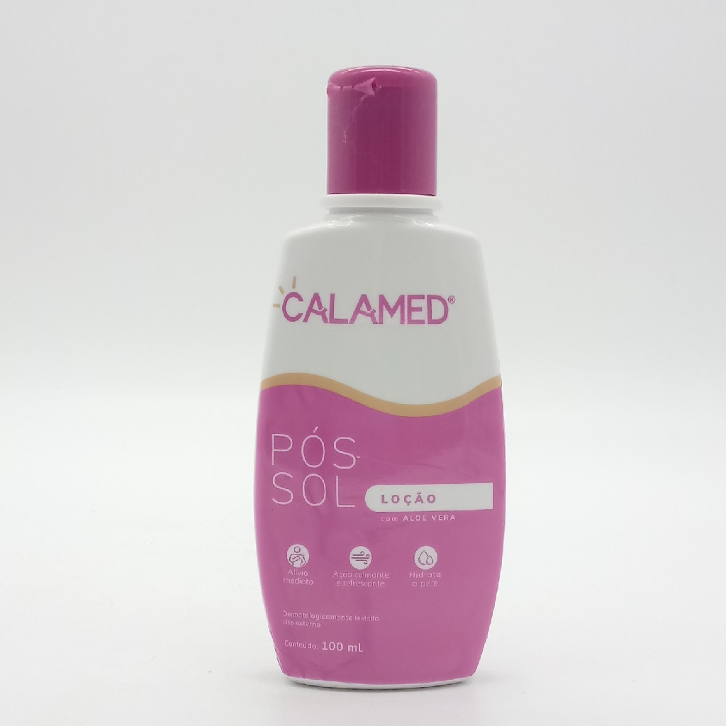 LOÇÃO PÓS-SOL CALAMED COM ALOE VERA 100 ML